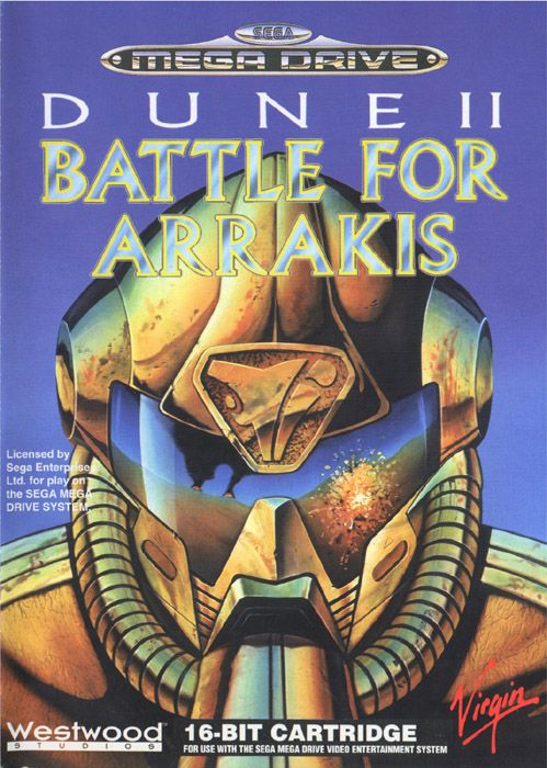 Dune The Battle for Arrakis box art for Sega Genesis